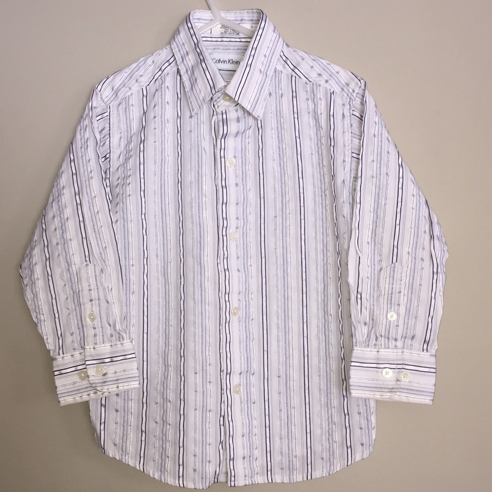 Calvin Klein Toddler Boy Dress Shirt Size 5T